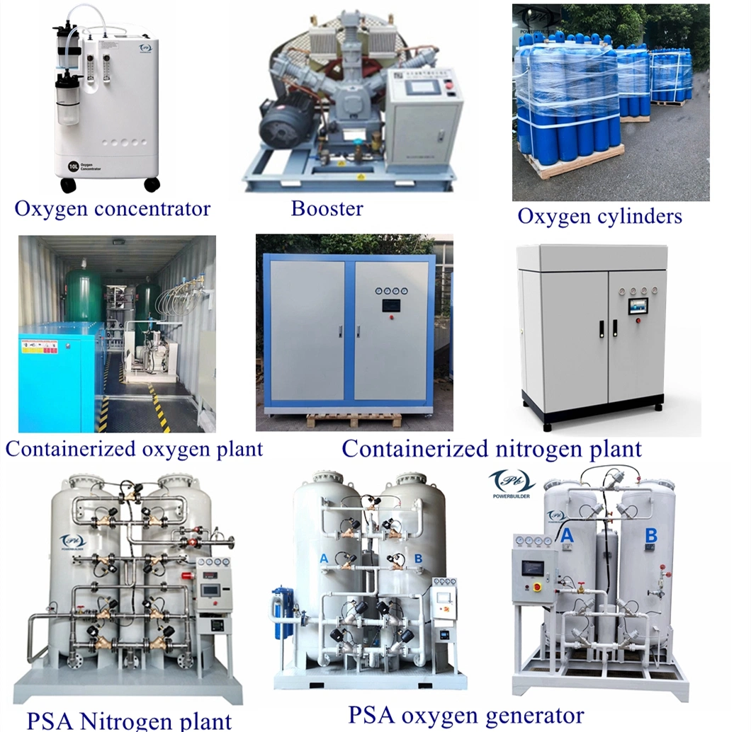 Plug and Play Containerized Psa Oxygen Generator Plus Oxygen Cylinder Filling System No Need Installation and Training