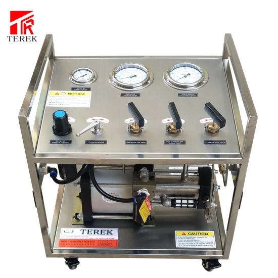 Terek Pneumatisches 200-Bar-Druck-Sauerstoff-Booster-Pumpensystem